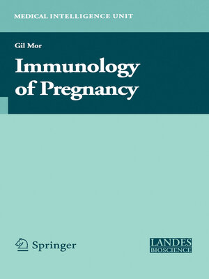 cover image of Immunology of Pregnancy